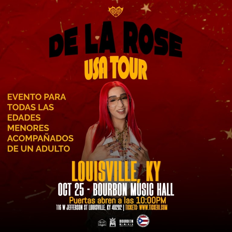 Event - DE LA ROSE en Concierto - Louisville, Kentucky - October 25, 2025 | concert tickets