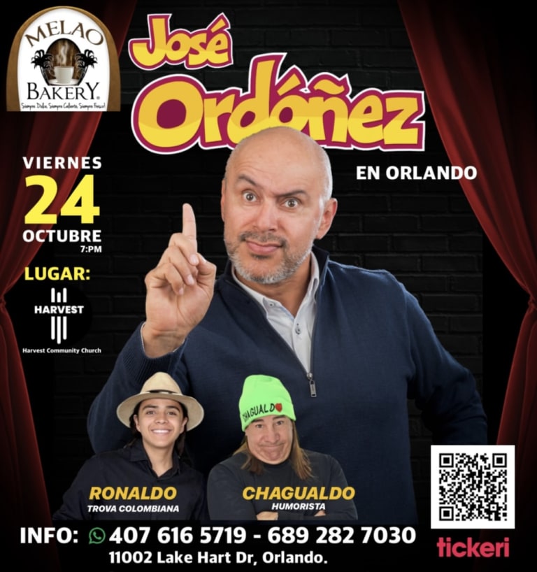 Event - José Ordóñez  - Orlando, Florida - October 24, 2025 | concert tickets