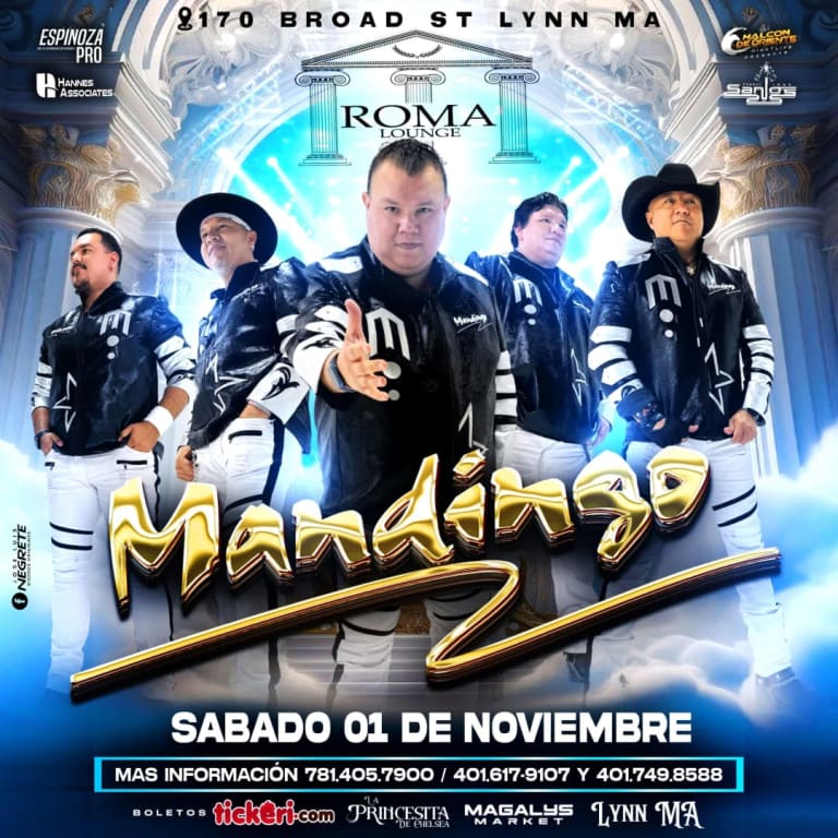 Event - GRUPO MANDINGO  - Lynn, Massachusetts - November 1, 2025 | concert tickets