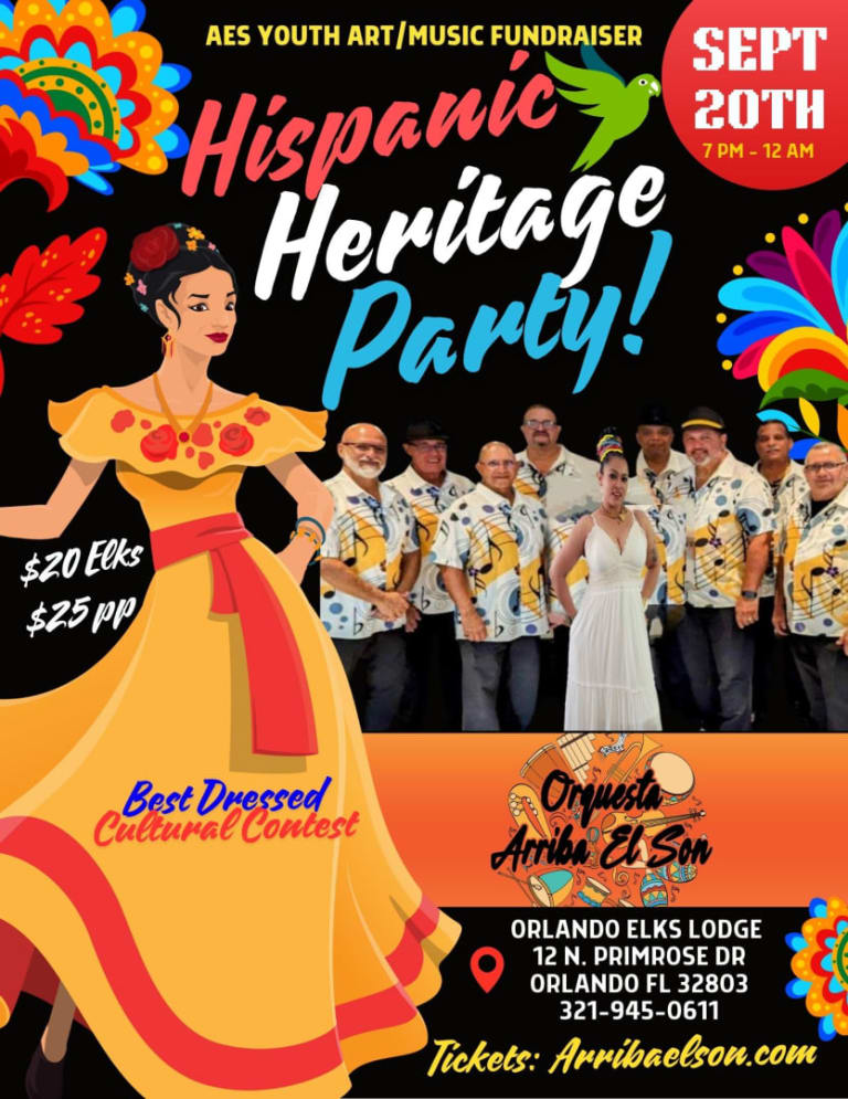 Event - Hispanic, Heritage Dance - "Salsa, Sabor y Cultura" - Orlando, Florida - September 20, 2025 | concert tickets