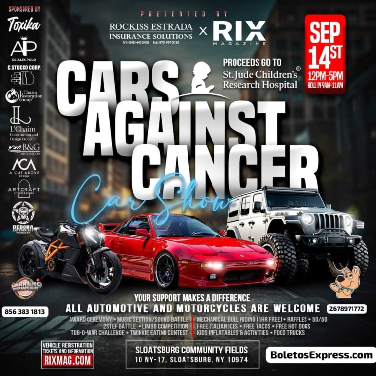 Cars Against Cancer - Car Show 2024 Tickets | Boletos - Sloatsburg ...