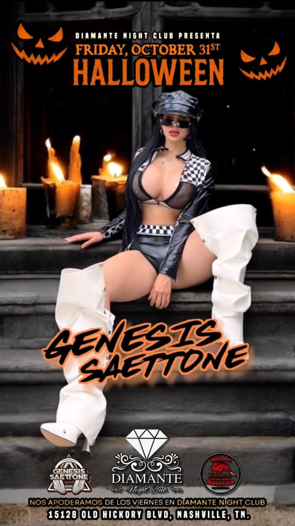 Event - Genesis Saettone en vivo - Nashville, TN - vie, 31 de octubre de 2025} | concert tickets