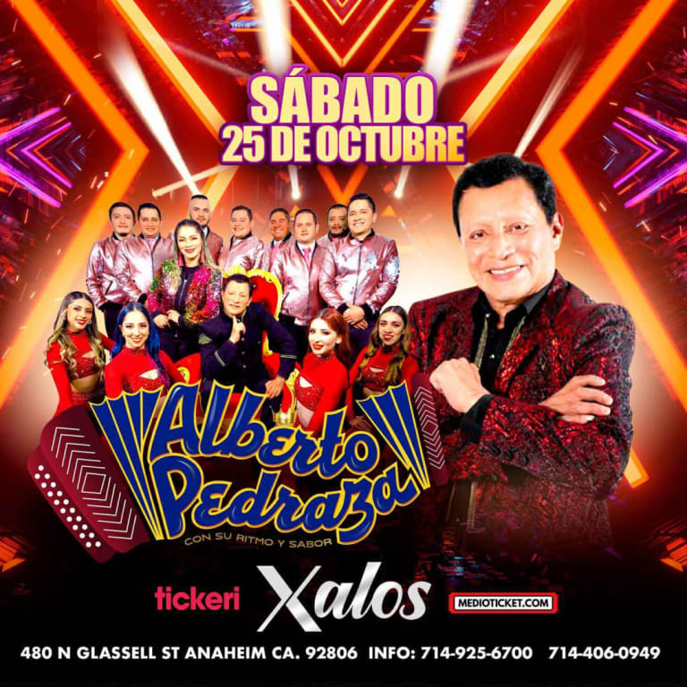 Event - Alberto Pedraza con su ritmo y sabor  en Anaheim - Anaheim, CA - Sat, October 25, 2025} | concert tickets