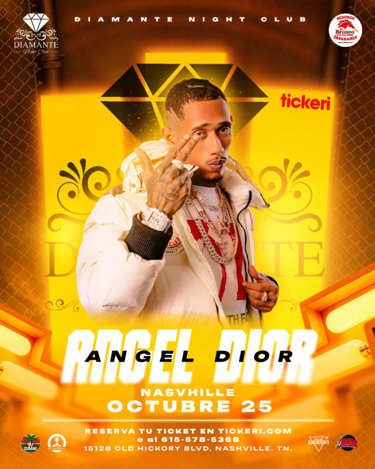Event - Angel Dior en vivo en Nashville - Nashville, TN - Sat, October 25, 2025} | concert tickets