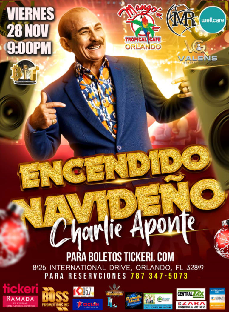 Event - Charlie Aponte y su Orquesta Encendido Navideño  - Orlando, FL - vie, 28 de noviembre de 2025} | concert tickets
