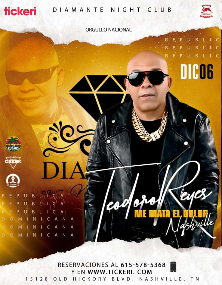 Event - Teodoro Reyes en vivo en Nashville - Nashville, TN - Sat, December 6, 2025} | concert tickets