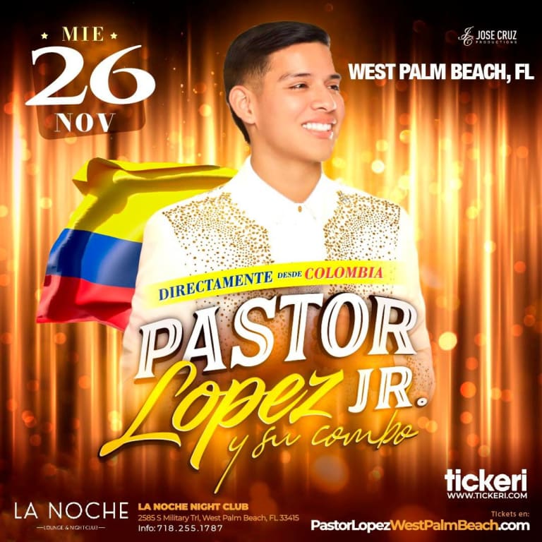 Event - Pastor Lopez jr en concierto en West Palm Beach - West Palm Beach, FL - Wed, November 26, 2025} | concert tickets