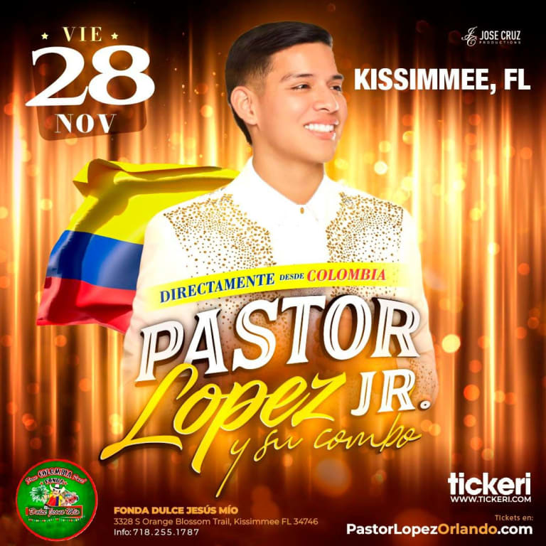 Event - Pastor Lopez jr en concierto en Kissimmee - Kissimmee, FL - vie, 28 de noviembre de 2025} | concert tickets