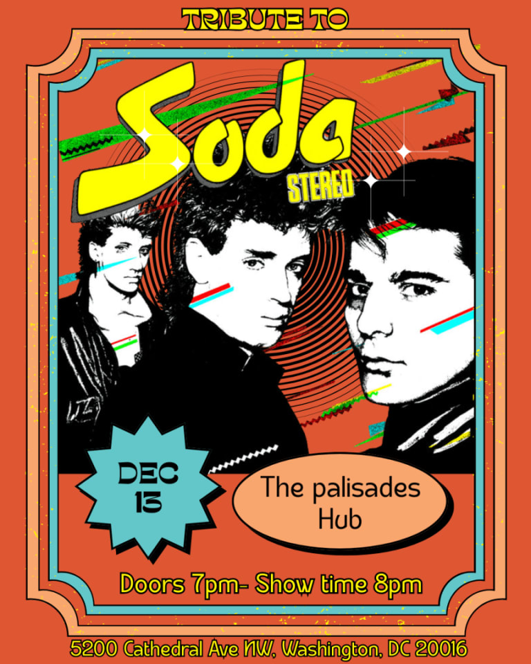 Event - Tribute to Soda Stereo - Washington, WA - sáb, 13 de diciembre de 2025} | concert tickets
