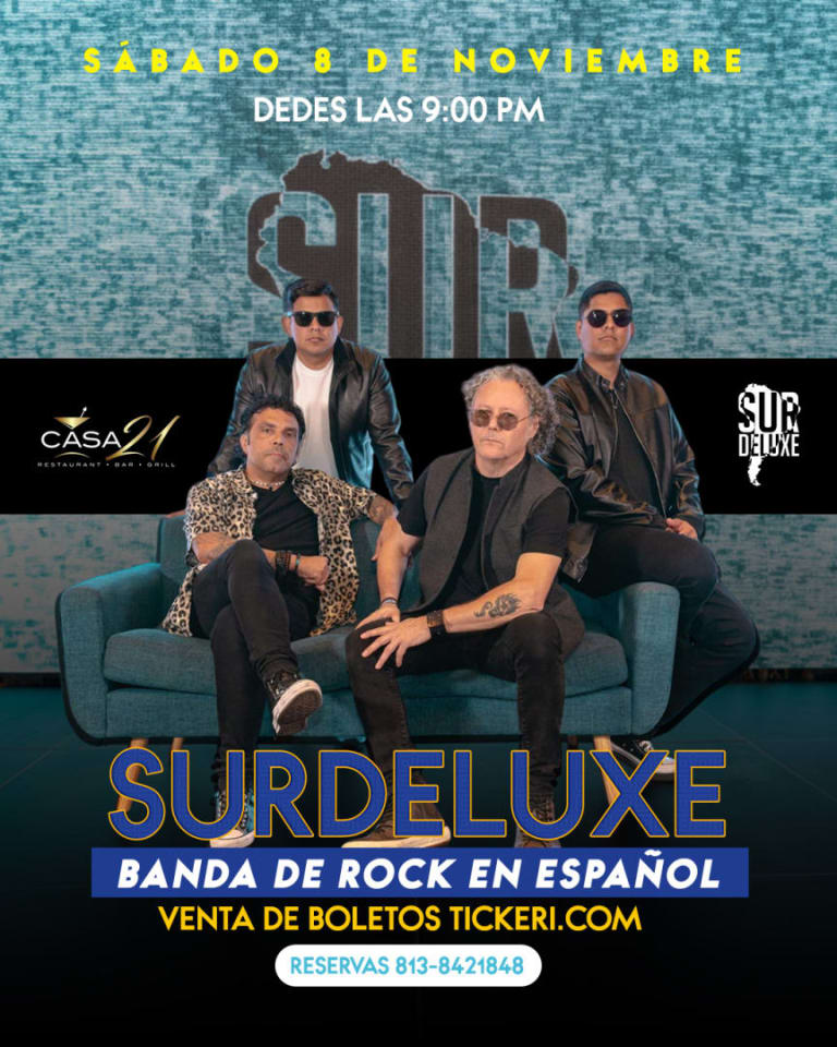 Event - SurDeluxe  - Tampa, FL - Sat, November 8, 2025} | concert tickets