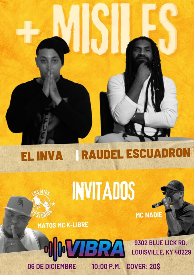 Event - Más misiles🚀🚀🚀 - Louisville, KY - Sat, December 6, 2025} | concert tickets