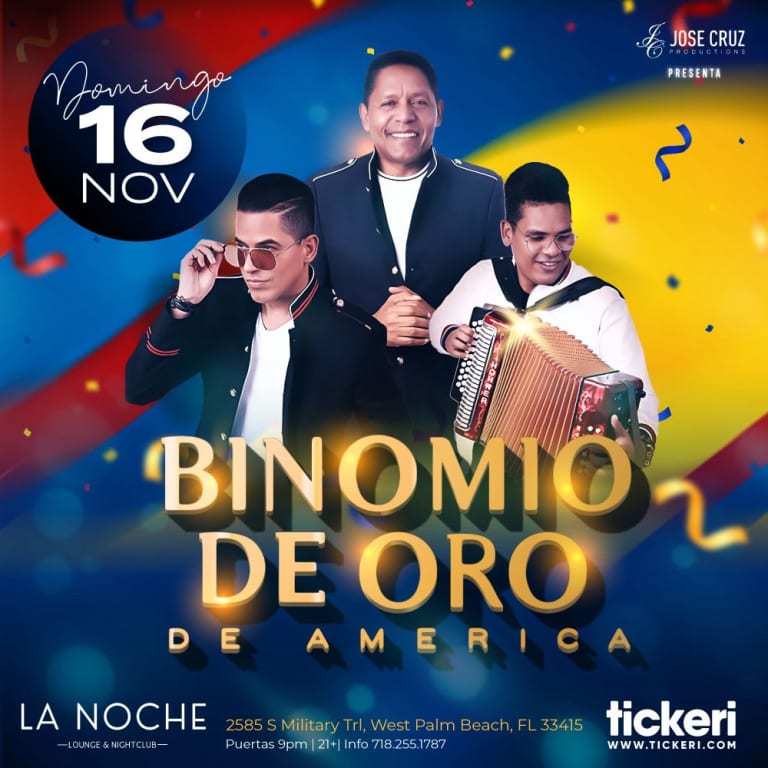 Event - Binomio de Oro en vivo en West Palm Beach - West Palm Beach, FL - Sun, November 16, 2025} | concert tickets