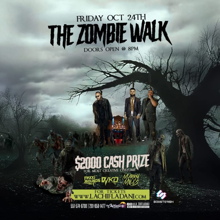 Event - La Chiflada — The Zombie Walk - Paterson, NJ - Fri, October 24, 2025} | concert tickets