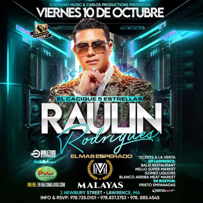 Event - Raulin Rodriguez en Lawrence, MA - Lawrence, Massachusetts - October 10, 2025 | concert tickets
