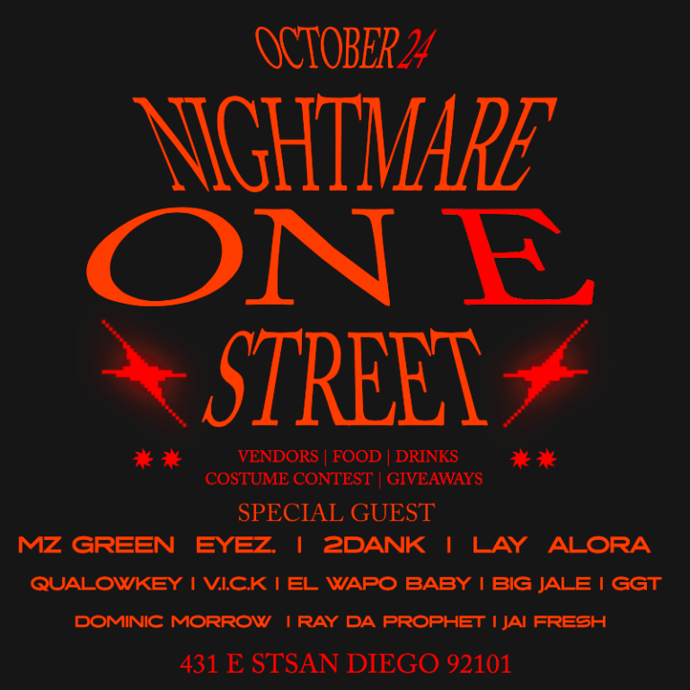 Event - NIGHTMARE ON E STREET - San Diego, CA - Fri, October 24, 2025} | concert tickets