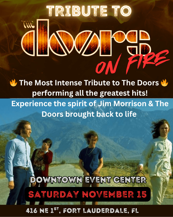 Event - The Doors on Fire- Tribute to THE DOORS - Fort Lauderdale, Florida - November 15, 2025 | concert tickets