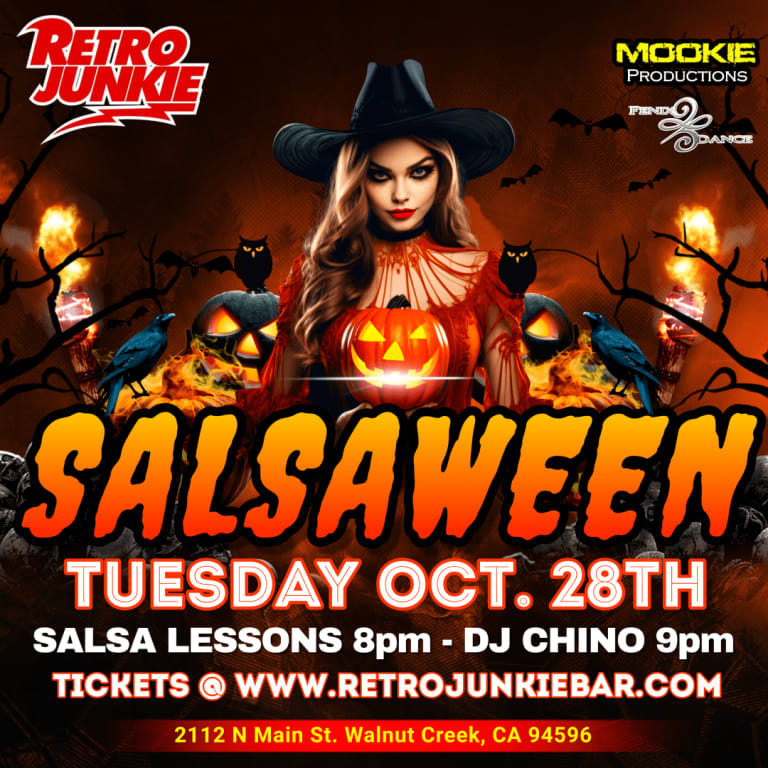 Event - SALSAWEEN - Halloween Latin Party - Walnut Creek, California - October 28, 2025 | concert tickets