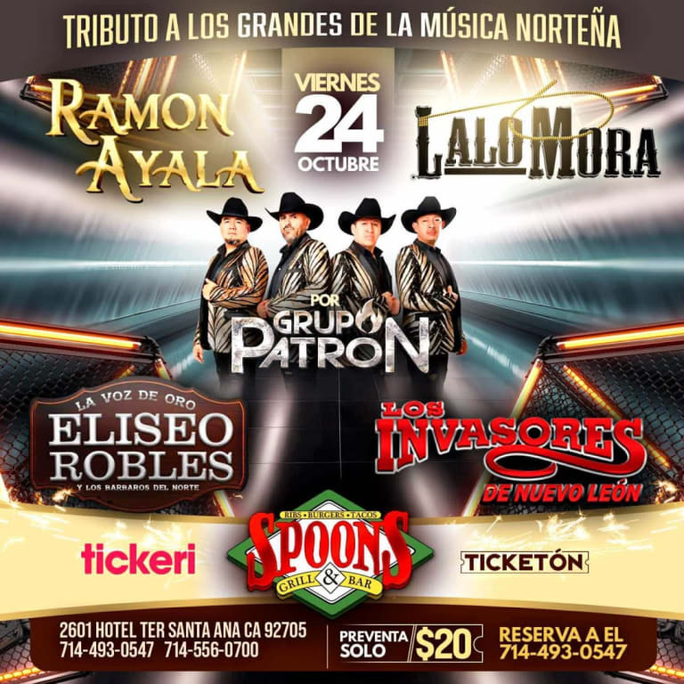 Event -  Tributo a los Grandes de la Música Norteña en Santa Ana - Santa Ana, California - October 24, 2025 | concert tickets