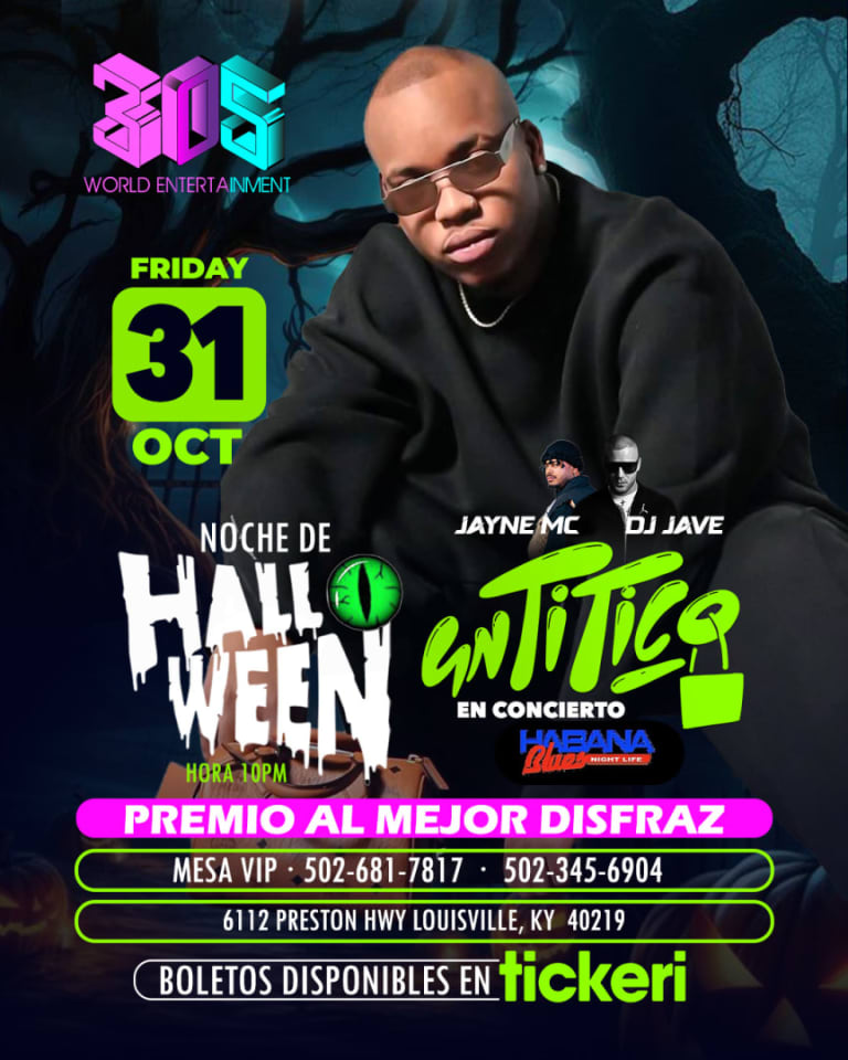 Event - UN TITICO - Louisville, Kentucky - October 31, 2025 | concert tickets