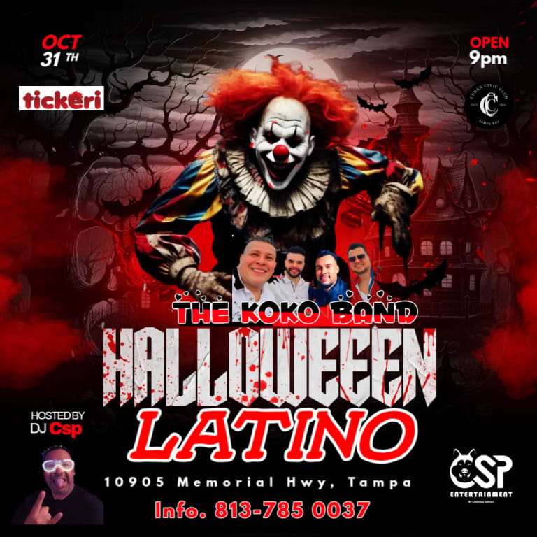 Event - Hallowen Latino (Banda en vivo) - Tampa, Florida - October 31, 2025 | concert tickets