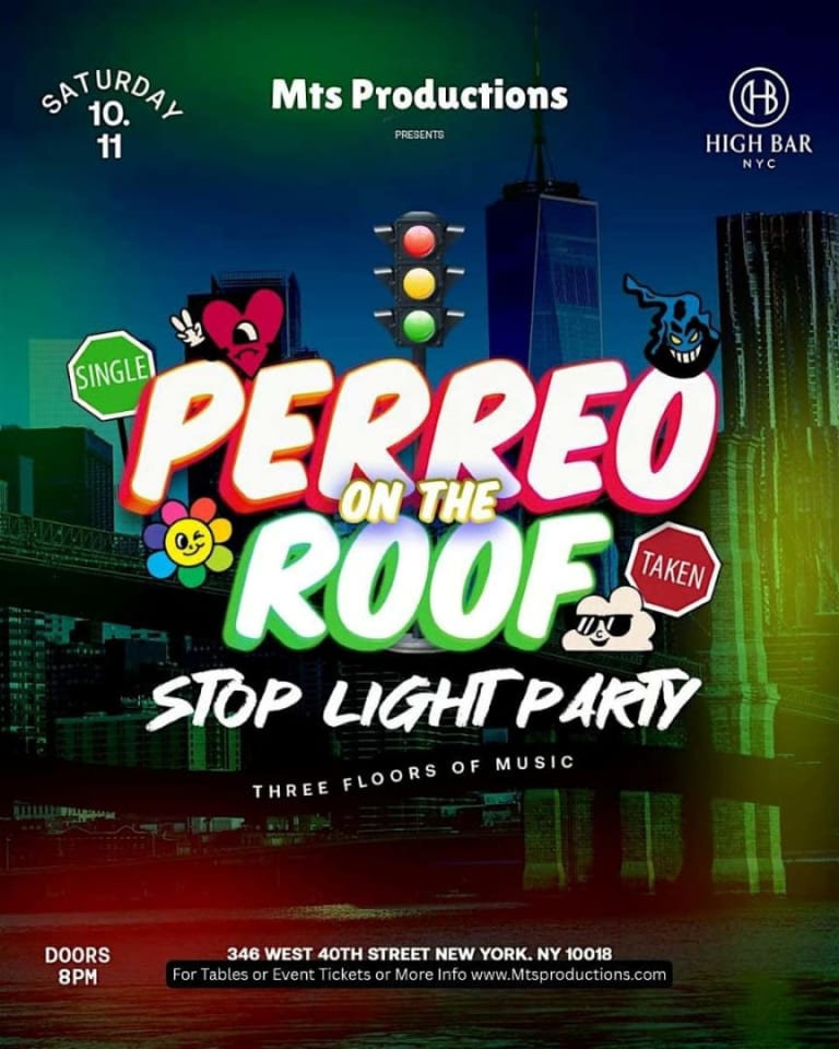Event - Perreo on the Roof NYC – Stop Light Party at Highbar Rooftop NYC - New York, New York - October 11, 2025 | concert tickets