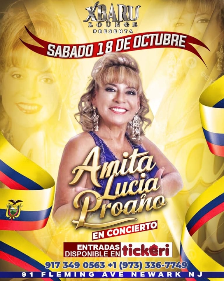 Event - Anita Lucia Proaño  - Newark, New Jersey - October 18, 2025 | concert tickets