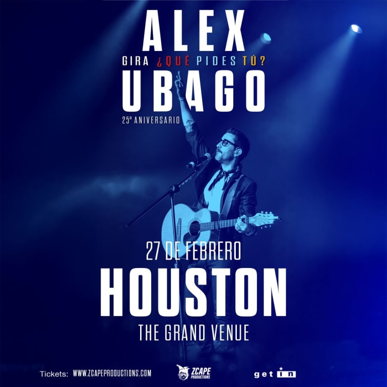 Event - Alex Ubago en concierto en Houston - Katy, Texas - February 27, 2026 | concert tickets