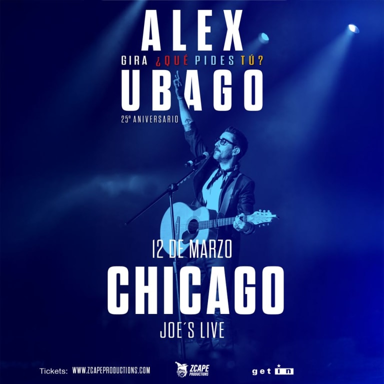 Event - Alex Ubago en concierto en Chicago - Rosemont, Illinois - March 12, 2026 | concert tickets