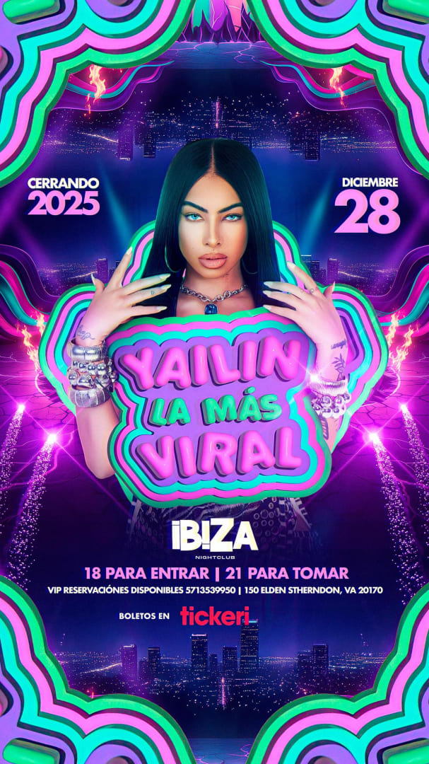 Event - Yailin la mas viral en Herndon va  - Herndon, Virginia - December 28, 2025 | concert tickets