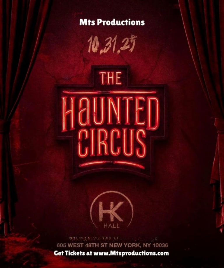 Event - HK Hall Halloween Haunted Circus 2025 | The Haunting of HK Hall - New York, New York - October 31, 2025 | concert tickets