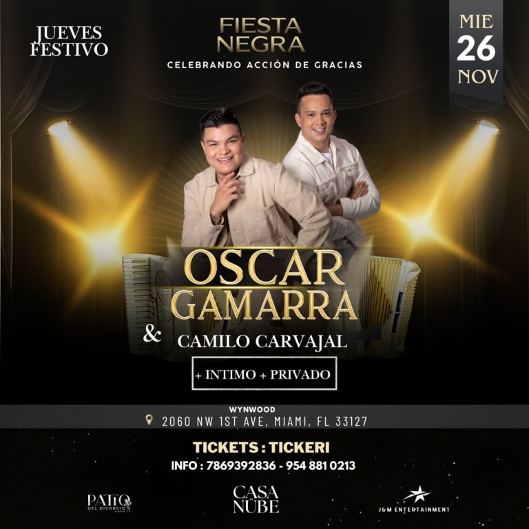Event - ✨Fiesta Negra 💫  - Miami, FL - Wed, November 26, 2025} | concert tickets