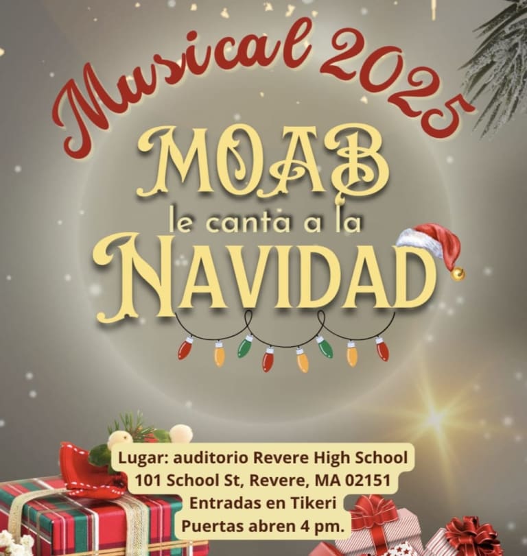 Event - Moab le canta a la Navidad-Musical - Revere, Massachusetts - December 13, 2025 | concert tickets
