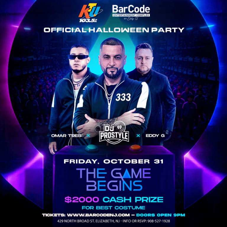 Event - Squid Games: Halloween Night @ BarCode - Elizabeth, NJ - Fri, October 31, 2025} | concert tickets