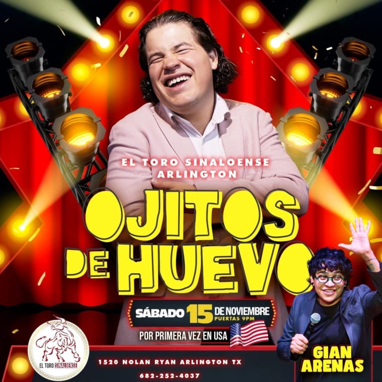 Event - Ojitos de Huevo en vivo - Arlington, Texas - November 15, 2025 | concert tickets
