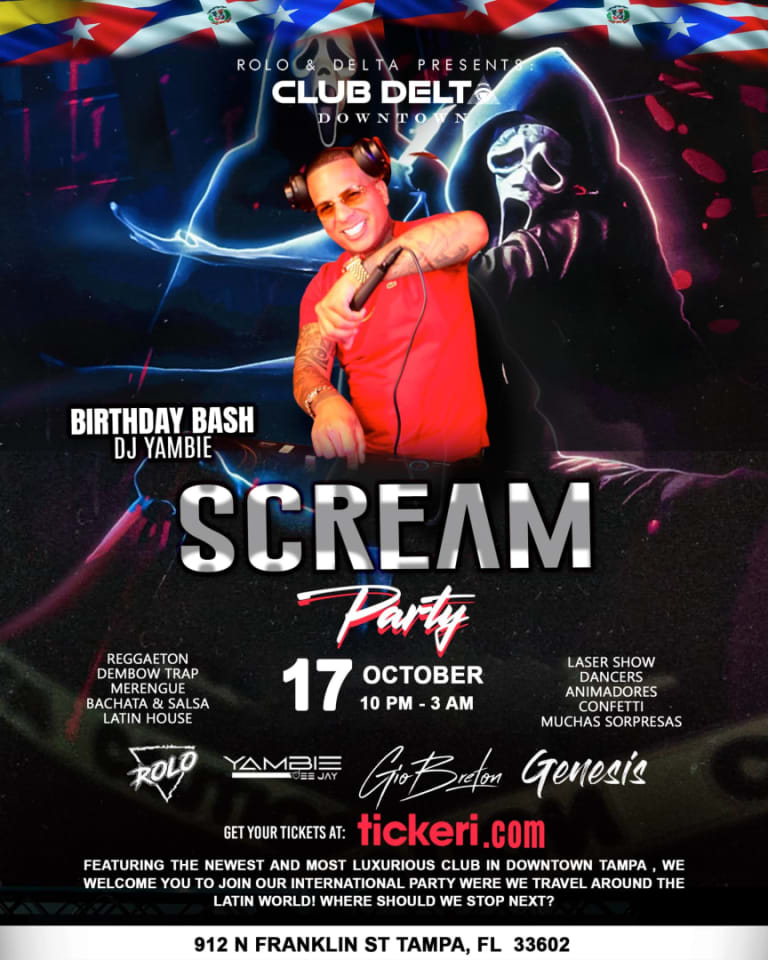 Event - El Paraiso Latin Fridays @ dowtown Delta - Tampa, Florida - October 17, 2025 | concert tickets