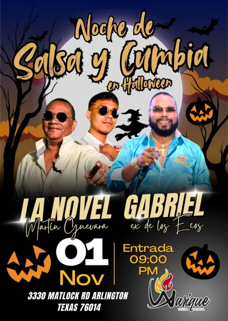 Event - Noche de Salsa y Cumbia - Arlington, Texas - November 1, 2025 | concert tickets