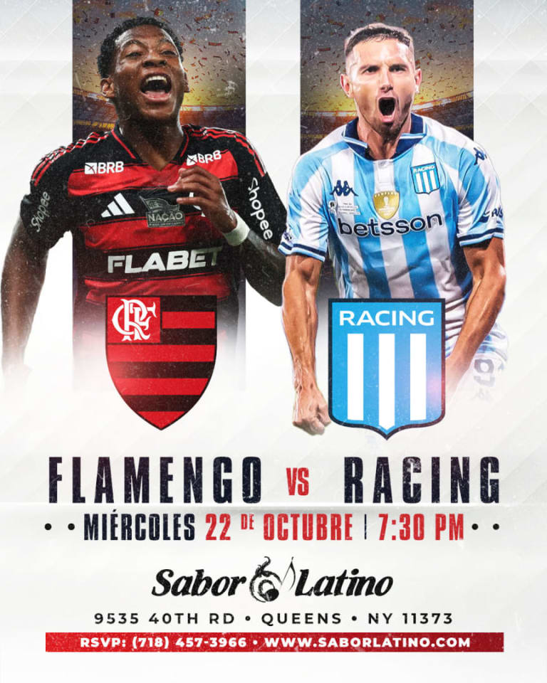 Event - ⚽FLAMENGO vs RACING - Queens, NY - Wed, October 22, 2025} | concert tickets