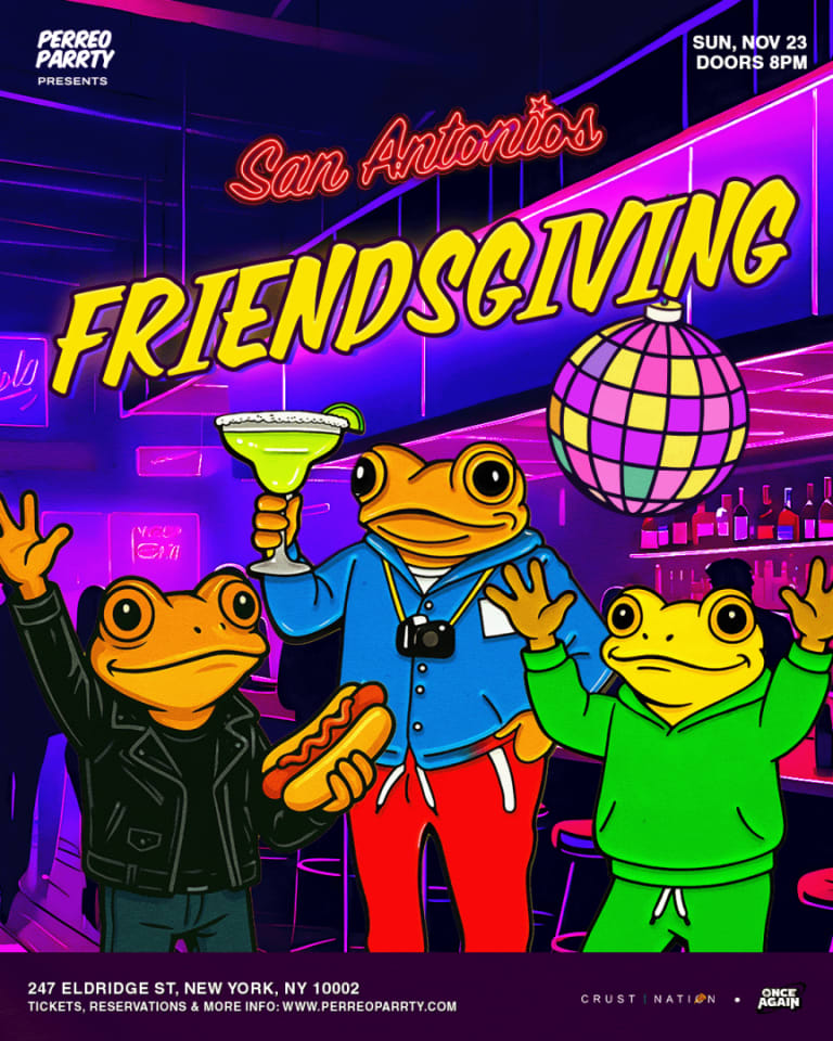 Event - FRIENDSGIVING Party on Houston - Pre-Thanksgiving @ Lower East Side NYC - New York, NY - Sun, November 23, 2025} | concert tickets