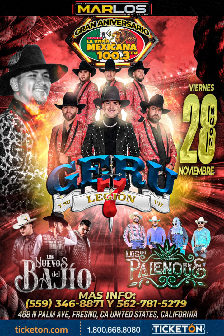 Event - Aniversario La Mejor Radio 100.3 fm - Fresno, California - November 28, 2025 | concert tickets