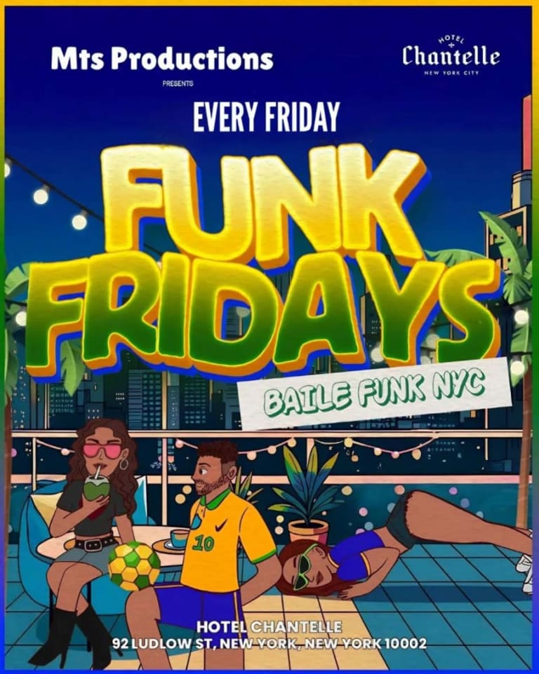 Event - Baile Funk Fridays NYC – Brazilian Party at Hotel Chantelle - New York, New York - October 17, 2025 | concert tickets