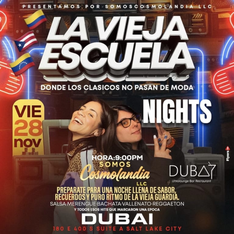 Event - La Vieja Escuela Nights - Salt Lake City, Utah - November 28, 2025 | concert tickets