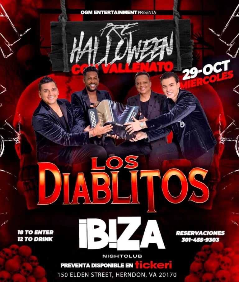 Event - LOS DIABLITOS DEL VALLENATO EN HERNDON VA  - Herndon, Virginia - October 29, 2025 | concert tickets