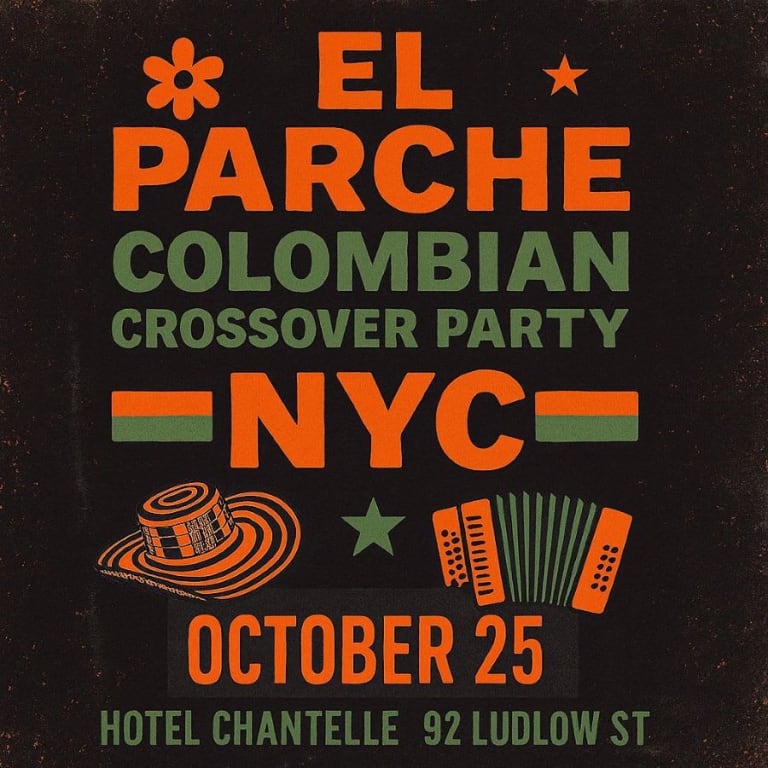 Event - EL PARCHE – Colombian Crossover Rooftop Party at Hotel Chantelle NYC - New York, New York - October 25, 2025 | concert tickets