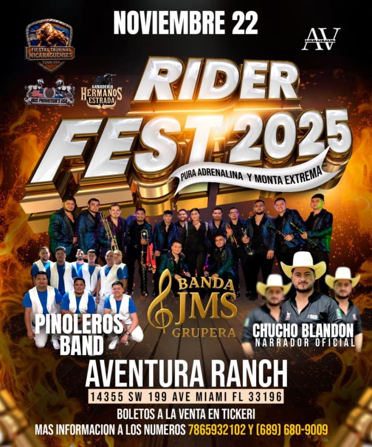 Event - RIDER FEST 2025 - Miami, Florida - November 22, 2025 | concert tickets