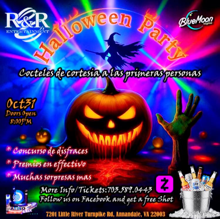 Event - Halloween Party 2025 - Annandale, Virginia - October 31, 2025 | concert tickets