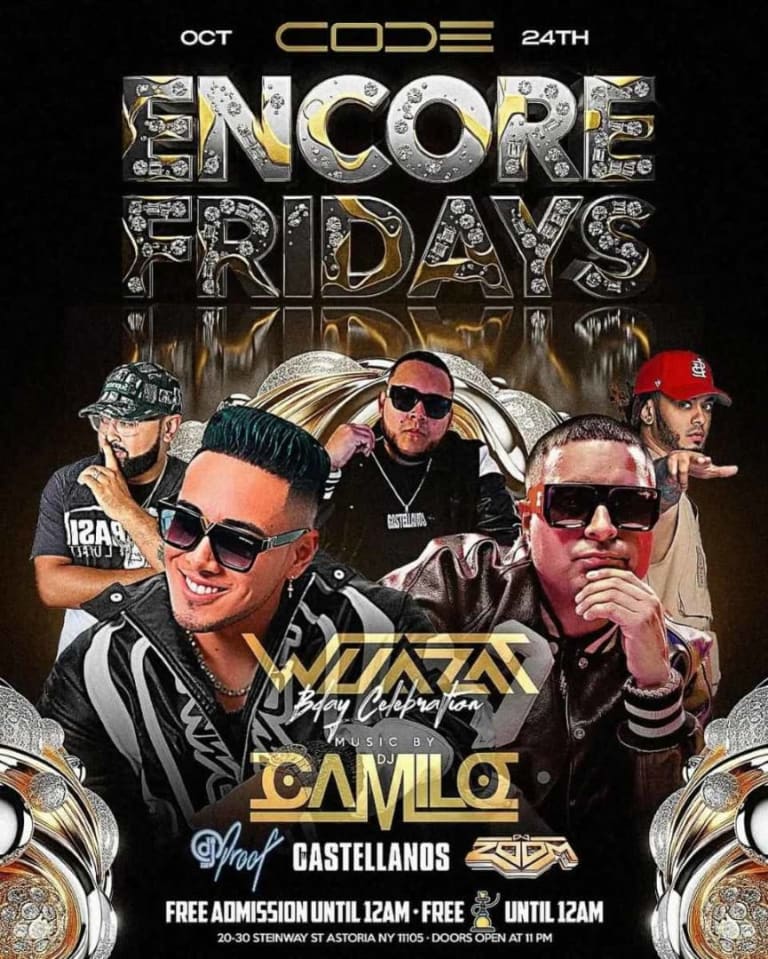 Event - Encore Fridays at CODE Astoria – Wuazat Birthday Celebration - Astoria, New York - October 24, 2025 | concert tickets