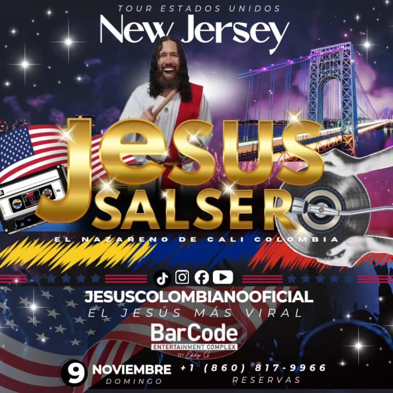Event - Jesús Salsero en Vivo @ BarCode - Elizabeth, NJ - dom, 9 de noviembre de 2025} | concert tickets