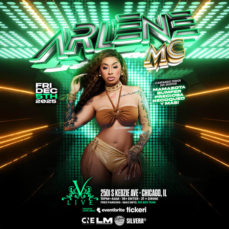 Event - Arlene MC Live in Chicago! - Chicago, Illinois - December 5, 2025 | concert tickets
