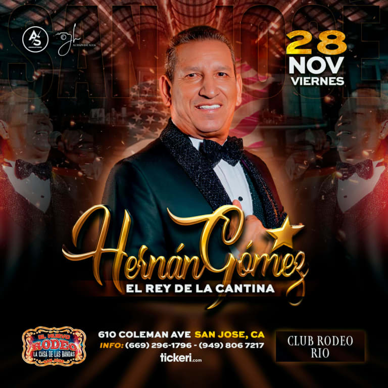 Event - HERNAN GÓMEZ EN CONCIERTO !!  - San Jose, CA - Fri, November 28, 2025} | concert tickets