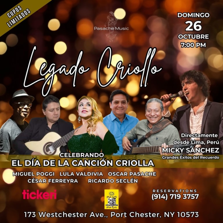 Event - Pasache Music DDLCC - LEGADO CRIOLLO - Inca Gaucho, Port Chester, New York - Port Chester, NY - dom, 26 de octubre de 2025} | concert tickets
